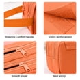 thumbnail image 5 of Ljiaocrou Pencil Case Large Capacity, Three Tier Pencil Organizer, Portable Flip Top Storage Box with Handle, Durable Soft Cloth Material, Lightweight Compact Design for Office or Home Use, 5 of 6