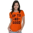 thumbnail image 4 of Up To No Good Wizard Map Funny Nerdy Womens Fitted Plus Size Graphic Tee Brisco Brands 2X, 4 of 5