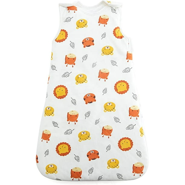 The Luna Babies Wearable Blanket Baby Sleep Sack, 2Way Zipper Easy to Use Swaddle Transition 1.