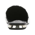 thumbnail image 3 of ALFANI Womens Black Houndstooth Cushioned Serrice Pointed Toe Slip On Mules 6.5 M, 3 of 4