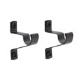 thumbnail image 3 of Mainstays Café Rod Brackets - Black, 3 of 4