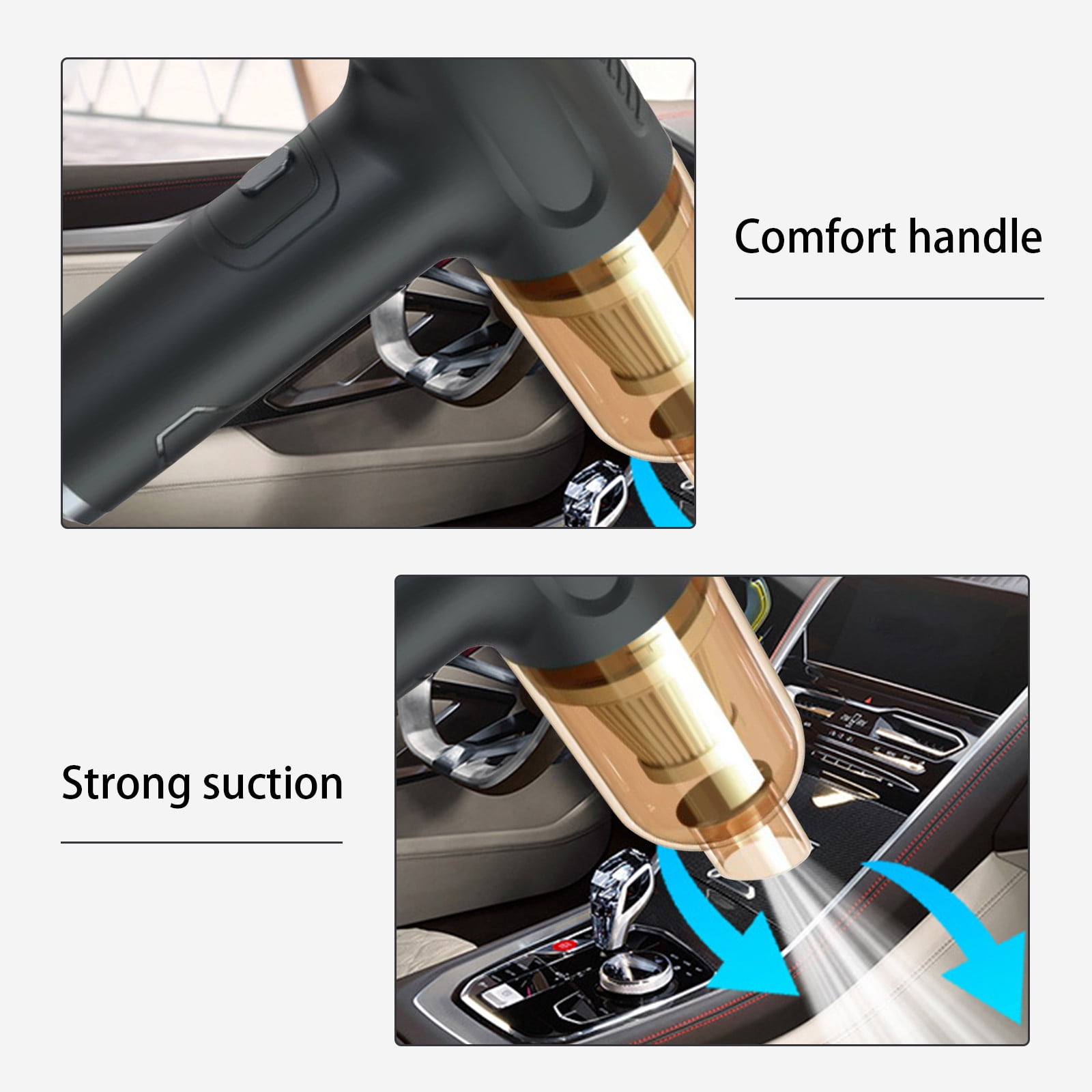 Wovilon Vacuum Cleaner Home Appliances 3 In 1 Air Duster 6000Mah 120W Vacuum Blower Cordless Compressed Keyboard Cleaner Electric Air Pump For Pc Keyboard Car Cleaning With 2 Modes