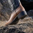 thumbnail image 4 of Men’s Western Cowboy Boots, Embroidered Pointed Toe Boots, Block Heel Slip-On Boots Mid-Calf Knight Boots, 4 of 6