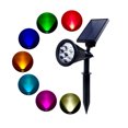 thumbnail image 5 of Luces solares 2 paquetes de focos solares con cambio de 7 colores inalámbricos, 5 of 5