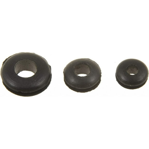 KarParts360 Grommets | Rubber | Push In Attachment Method | Black Color