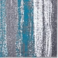 thumbnail image 4 of Luxe Weavers Victoria Collection 9085 Turquoise 8x10 Abstract Area Rug, 4 of 8