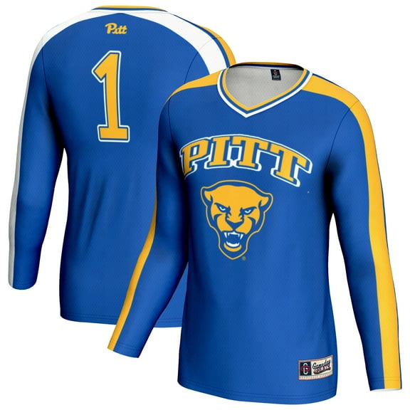 Youth GameDay Greats Royal Pitt Panthers #1 Lightweight Volleyball Fashion Jersey