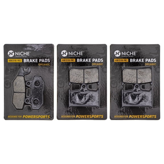 Niche Brake Pad Set for Triumph Sprint GT Tiger Explorer XC Front Rear Organic MK1002751