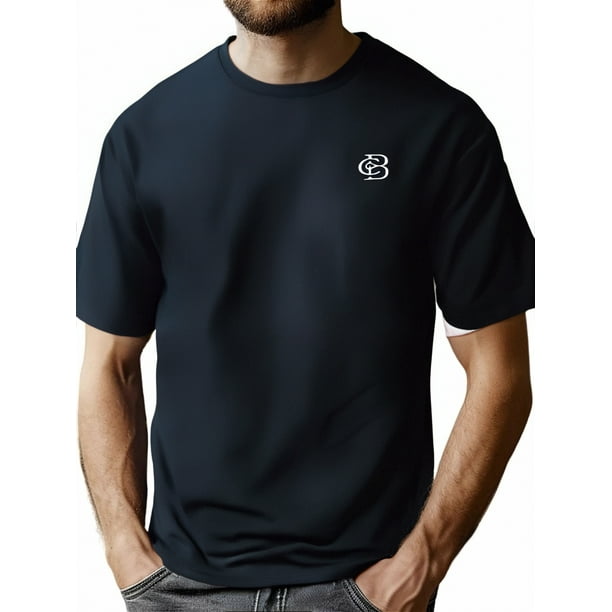 Round Neck Muscle Car Vintage Pattern Print Short Sleeve Men's T-shirt, Summer Casual Loose Sports Men's Tops, Soft And Breathable Comfy Men's T-shirt Tee For Adult, Men, Women, Teen, Teenager, Adole