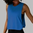thumbnail image 2 of YAYUBA Sport Tank Tops for Women's Workout Tank Tops for Yoga Gym Fitness Loose Fit Round Neck Sleeveless Side Detail Activewear Casual Lightweight Basic Cami Shirts, 2 of 7