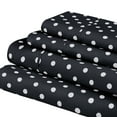 thumbnail image 2 of BNM Soft Deep Pocket BNM Cotton Blend Polka Dot Sheet Set, 2 of 9