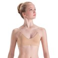 thumbnail image 1 of Motionwear Underwear Convertible Clear Strap Bra, Nude, Medium Adult, 1 of 1