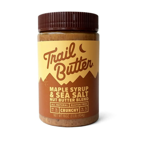 Trail Butter â?? Maple Syrup & Sea Salt â?? Paleo Nut Butter Blend - 16oz jar -