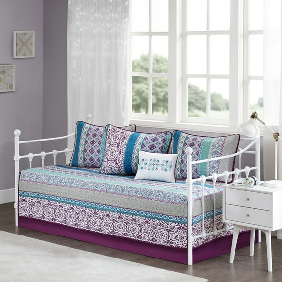 Daybed 6 Piece Boho Reversible Daybed Set