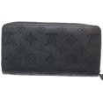 thumbnail image 3 of Pre-Owned LOUIS VUITTON Louis Vuitton Long Wallet M61867 Zippy Monogram Mahina Noir... (Good), 3 of 10