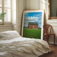 thumbnail image 2 of Red Barn, Gettysburg - Gettysburg Pennsylvania Photography Barn Farmhouse Rural Pastoral Countryside Landscape Scenic Oak Framed Wall Art Print 12 x 16 inches, 2 of 12