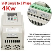 BUYISI 4KW 20A Single To 3 Phase Single-phase Variable Frequency Drive Inverter VFD 20A