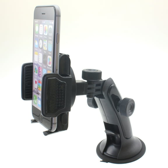Car Mount for iPhone 12/Pro/Max/Mini/11/Pro/Max - Dash Windshield Air Vent Holder Cradle 2-in-1 X1Z