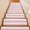 Pink, variant on Orange and White Gradient Stair Treads Non Slip for Steps Minimalist Burnt Orange Ombre Modern 7 Pcs Reusable Adhesive Stair Runner Mats for Dogs Elders Carpet Treads Rugs for Staircase 8x30 In