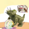thumbnail image 1 of Electric Dinosaur Toy Mechanical Crawling Boy Lighting Sound Effect  Simulation Model Early Education Holiday Gift, 1 of 2