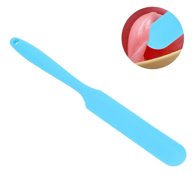 Applicateur de Cire, Spatule de Cire Réutilisable Résistante à la Chaleur Ergonomique Professionnelle pour Chauffe-Cire pour Salon de Beauté à Domicile Bleu