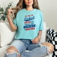 thumbnail image 2 of You Are The Luckiest Sister, Siblings Day Quote, Chalky Mint Comfort Colors T-Shirt, XL, 2 of 3