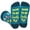 M-Dad-Daddy-Blue-1, variant on Funny Father Day Socks for Dad Father Grandpa Brother Men –Novelty Fathers Husband Birthday Gifts–Novelty Fun Crazy Silly Men Sock Christmas Stocking Stuffers