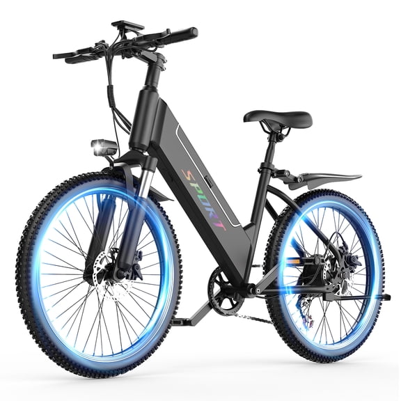 ASKGO 749W Rated Electric Bicycle ,26'' E-Mountain Ebike,Removable Battery Ages16  ,CLASS2 UL2849