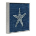 thumbnail image 4 of Stupell Industries Starfish on Blue Coastal Painting Gray Framed Art Print Wall Art, 12 x 12, 4 of 10
