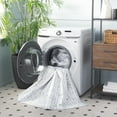 thumbnail image 4 of SAFAVIEH Malibu Lorraine Distressed Polyester Machine Washable Area Rug, Grey/Blue, 4' x 6', 4 of 13