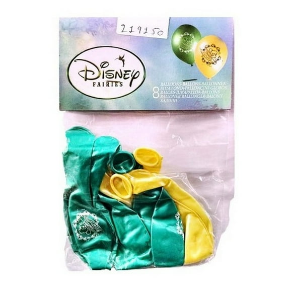 Disney Fairies Ballons en Latex Personnage (Lot de 8)