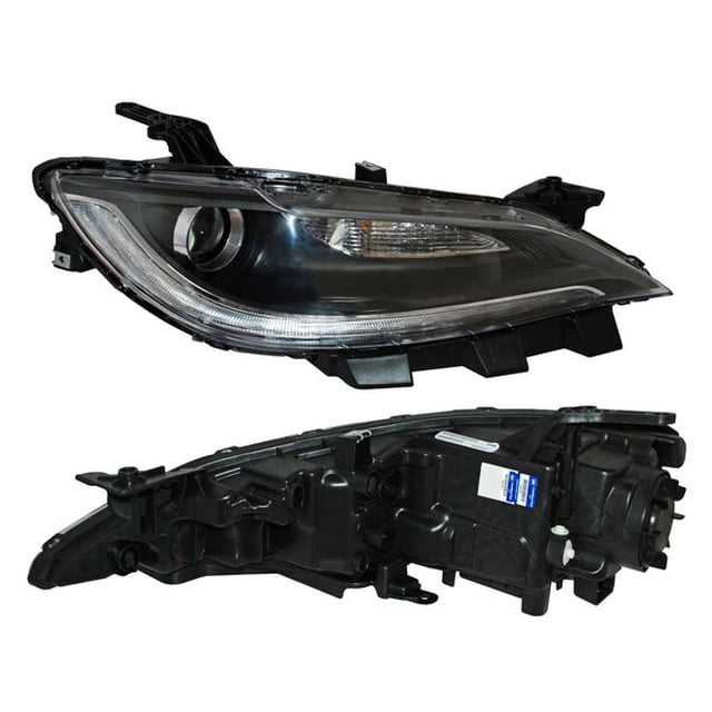 Faro Principal TYC 3011601423380233 LADO PASAJERO Negro 200 2015 A 2016 Chrysler