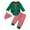 Green, variant on Odeerbi 2025 Baby Boys Girls Autumn Christmas Clothes Set Toddler Romper Pant Hat Outfits Clothes