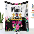thumbnail image 1 of Venta caliente diseño de moda mexicano Super Mario Bad Bunny BICHOTA manta de franela de sublimación Karol G manta de viaje, 1 of 4