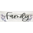 thumbnail image 2 of Boyer, Susie 24x11 Gold Ornate Wood Framed with Double Matting Museum Art Print Titled - Family and Friends Always Welcome, 2 of 4