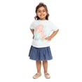 thumbnail image 4 of The Little Mermaid Ariel Toddler Graphic Crewneck Tee with Short Sleeves, Sizes 12M-5T, 4 of 6