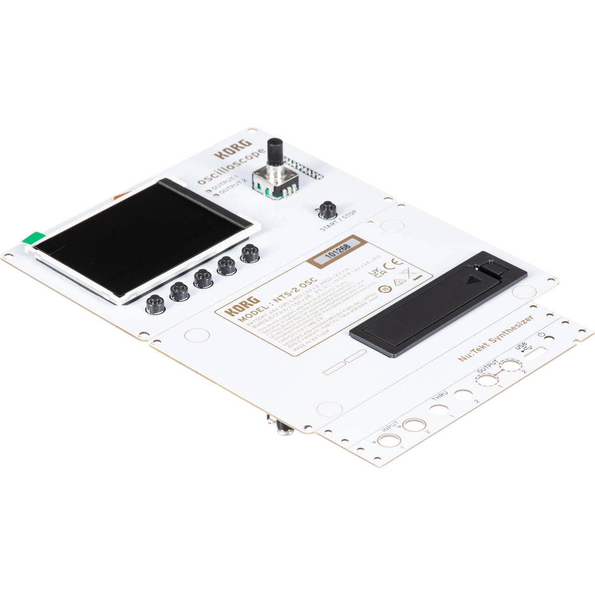 Korg Nu:Tekt NTS-2 Oscilloscope DIY Kit, White