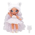 thumbnail image 1 of Na Na Na Surprise Sweetest Gems™ April Sparkles 7.5 Fashion Doll Diamond Birthstone Inspired with White Hair, Ruffle Satin Dress & Brush, Poseable, Great Toy Gift for Girls Boys Ages 5 6 7 8+ Years, 1 of 5