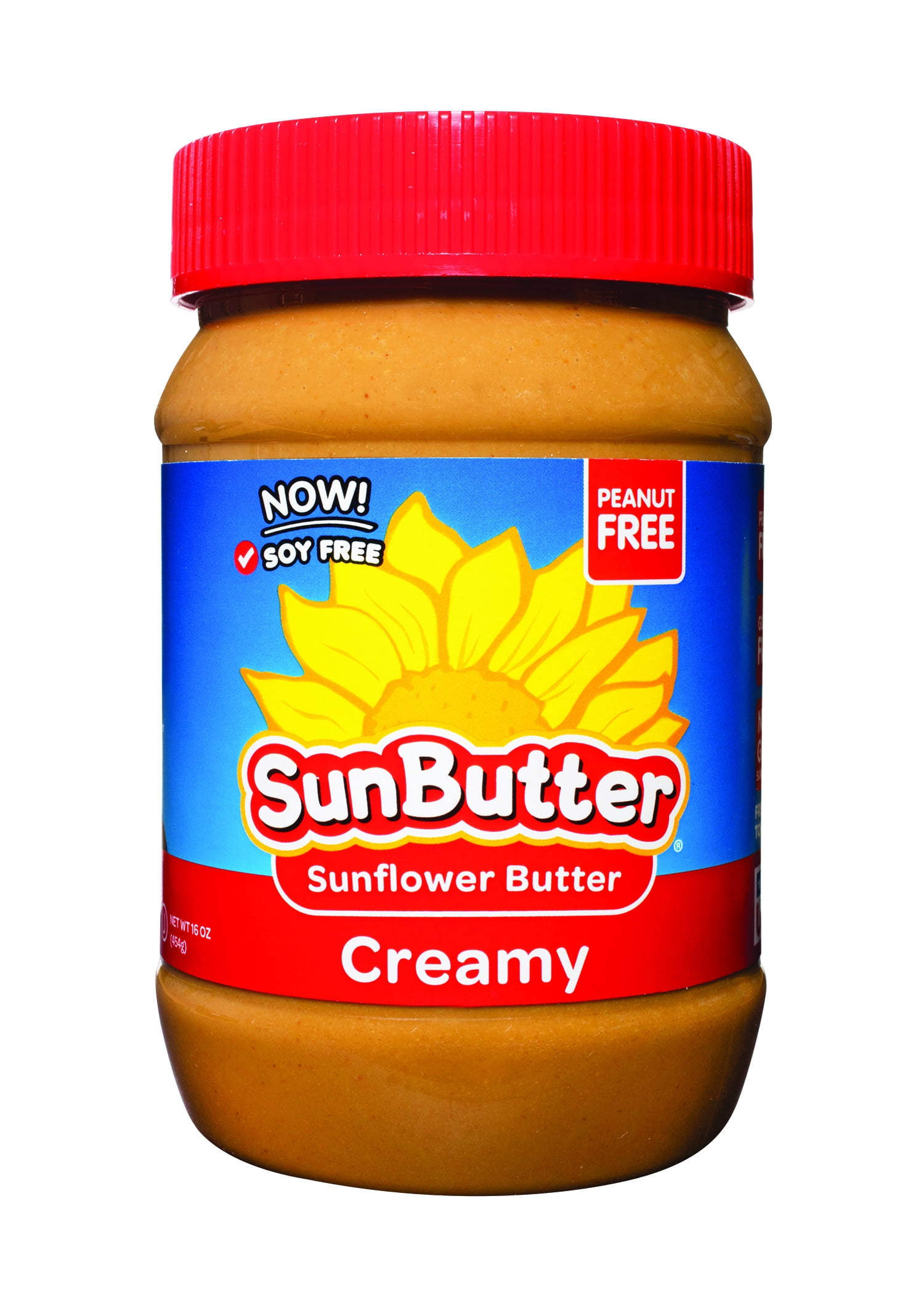 Sunbutter Sunflower Butter Creamy, 16 oz (Pack of 6)