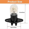 thumbnail image 2 of Universal Microwave Bulb T170 Z187 Base, 20W 250V Compatible for Microwave Ovens, 2 of 5