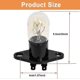thumbnail image 2 of Universal Microwave Bulb T170 Z187 Base, 20W 250V Compatible for Microwave Ovens, 2 of 5