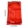 thumbnail image 3 of MOPOOR Mesh Onion Bags Reusable Mesh Produce Bags Hanging Breathable Vegetable Storage Net Bags with for Potatoes Crawfish Red 18.5*10.24inch for Onions Potatoes Citrus Crawfish, 3 of 6