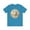 Aqua, variant on Medallion Shirt, Shirt with Medallion, Tee Shirt with Medal