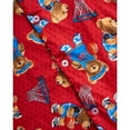 thumbnail image 3 of Quad Seven Boys Pajama Set Breathable Button Down Sleep Shirt and Pajama Shorts Sleepwear Set 2 Piece, 3 of 7