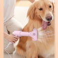 thumbnail image 2 of Lolmot Pet Hair Dryer,New Upgraded 2 in 1 Pet Grooming Hair Dryer Slicker Brush Dog Hair Dryer Brush Pet Grooming Dryer Brush with Adjustable 3 Airflow Heat Settings Detachable Brush and Low Noise, 2 of 5