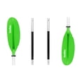 thumbnail image 1 of KOETSU 4-Section Adjustable Aluminum Alloy Kayak Paddle with Arc Streamline Design, Flow Guide Teeth, and Water Stop Ring for Efficient Rowing - Green, 1 of 5