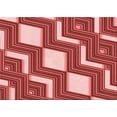 thumbnail image 1 of Ahgly Company Machine Washable Indoor Rectangle Transitional Red Area Rugs, 2' x 4', 1 of 7