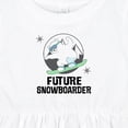 thumbnail image 4 of Inktastic Snowboarding Future Snowboarder Childs Girls Baby Dress, 4 of 5