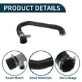 thumbnail image 4 of Manguera del radiador Unique Bargains para Land Rover Evoque 2.0L 2012-2014, tubo de refrigerante de goma negro, 4 of 6