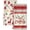 Antler Christmas, variant on Flour Sack Christmas Kitchen Towels - Christmas Floursack Kitchen Towels 18x26 Inch 2pcs Decorative Xmas Theme Dish Towel for Holiday Cute Designs with Xmas Tree for Gifting